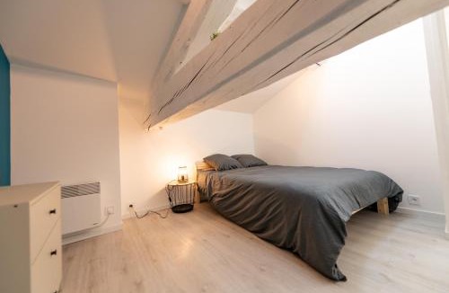 Rive-de-Gier Apartment | KASA DUPLEX - Climatisation - Balcon - Parking Privé