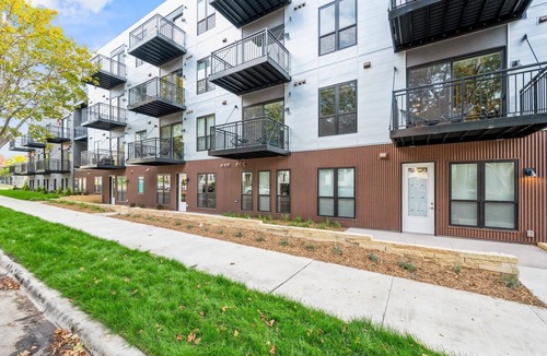 Harrison Apartment | Kasa | Spacious 2BD with Balcony and Gym Access | Minneapolis