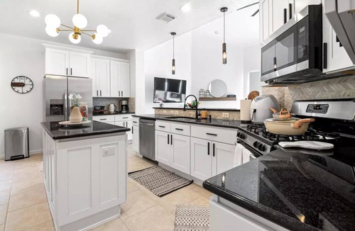 Katy House | Katy Oasis With Luxury Heated Pool & Game Room