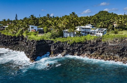 Kehena Beach Estates House | Kehena Beach Oceanfront Retreat - Incredible Views of Ocean w/Heated Swimspa