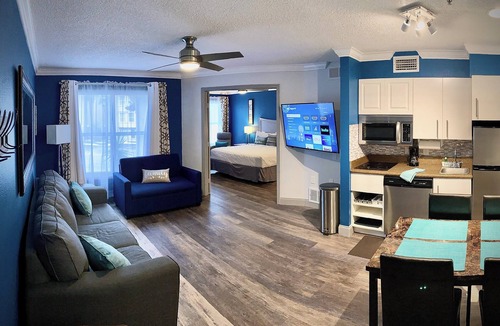 Florida Central Atlantic Coast Apartment | King Bed Family Condo Orlando Disney Universal
