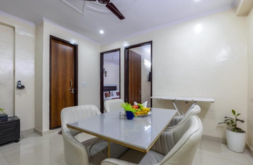 Dwarka Apartment | King Studio Apartment with Open Terrace
