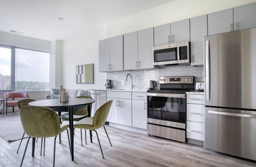 Alexandria West Apartment | King Suite with coffee bar that provides a wonderful living experience!