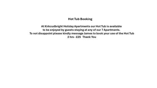 Kirkcudbright Apartment | Kirkcudbright Holiday Apartments - Apartment C