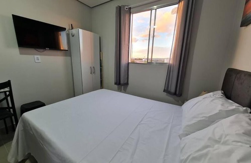 Vila Regina Apartment | Kitnet304 centro,c linda vista janela, tv smart