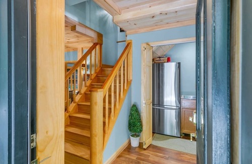Maggie Valley Cabin | KnightFall-Luxury Cabin w/Waterfall, Pet-Friendly