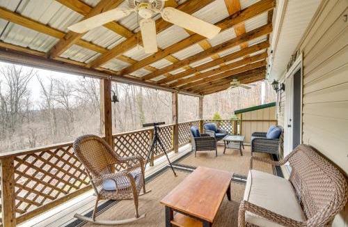 Bakerton House | Knoxville Home: On-Site Hiking & Outdoor Kitchen!