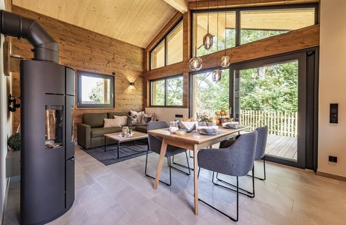 Hartkirchen Ski Chalet | Komfortables ebenerdiges Chalet im Vital Camp Bayerbach