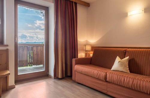 Siusi Apartment | Kristiania Apartment Type A1 with Mountain View, Wi-Fi
