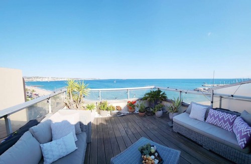 Frejus Plage Condo | L’Ecrin des Cimes – Duplex, panoramic view, garage