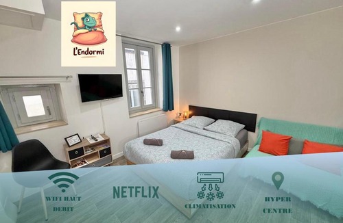 Clermont-Ferrand Apartment | L'endormi - Hypercentre - 10min de Jaude Tout à pied