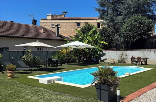 Boussens House | L Escapade 6p Maison Familiale Jardin Piscine