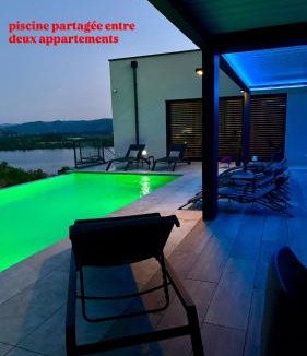La Celle-sous-Gouzon Apartment | L escapade au bord du Rhône