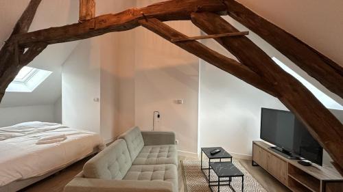 Chablis Apartment | L'Ombrelle, logement climatisé