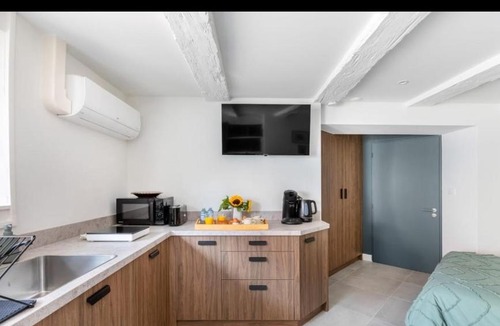 Ligsdorf Apartment | L'Orée , Studio romantique pour couples, Nature, Randonnée, Jura alsacien , Sundgau, Proche salles de Mariages, Route de la Carpe Frite, Route des Vins d'Alsace, Accès Facilité pour Chaises Roulantes, Parking gratuit, Borne de recharge véhicule électrique