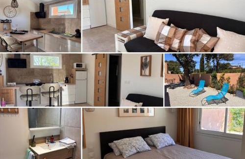 Belcodene Apartment | L'Oustalet - T2 neuf, calme, jardin privatif, clim