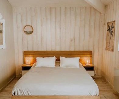 Biscarrosse Plage House | La cabane de Mamie classée 4 étoiles à 150m de la plage 2 chambres 3 lits