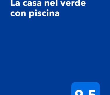 Ricco del Golfo di Spezia Apartment | La casa nel verde con piscina
