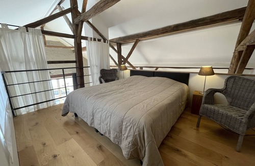 Our Apartment | La Clairière, a large loft under the roof