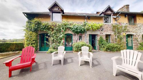 Hambye House | La Clef Decamp Hambye'ance Nature 28pers spa finlandais billard