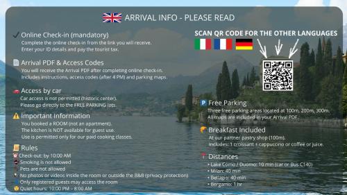 Tavernerio Bed & Breakfast | La Corte Rooms and Home Restaurant - free parking - 10 minutes to the lake and centre