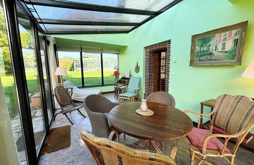 Pays de l'Aigle House | La maison des tilleuls with swimming pool for 8 people