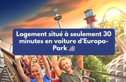 Erstein Apartment | La Maison de Sam - Centre Ville - Terrasse Privée - Proche Parking Gratuit - Europa-park