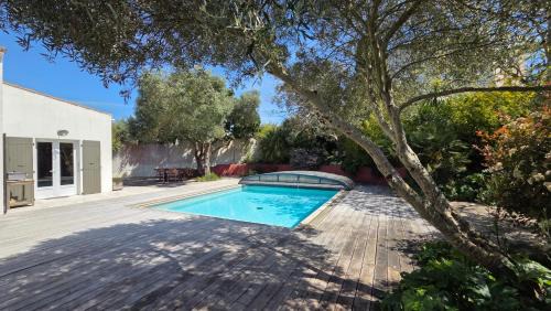 Rivedoux-Plage House | La Passerelle Grande maison avec Piscine chauffée