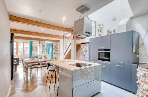 Montluel Apartment | La Petite Maison Centrale - T4 - Centre Montluel