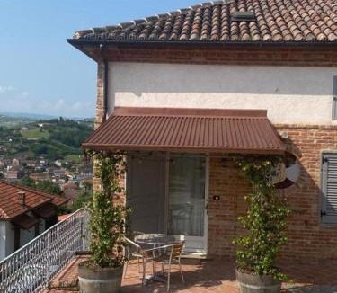 Montegrosso dʼAsti Apartment | La terrazza sul Monferrato