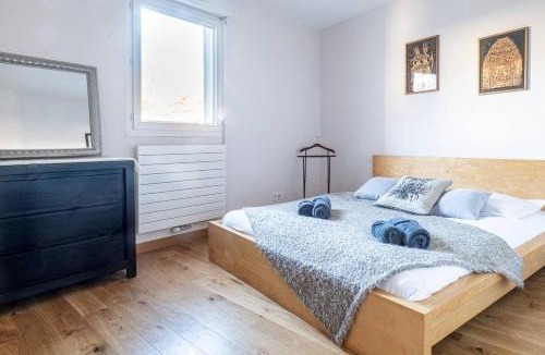 Cran-Gevrier Apartment | La Terrazza sul Thiou - 2BR - terrace - garage