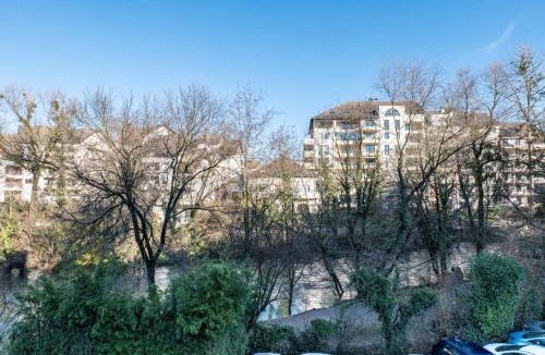 Cran-Gevrier Apartment | La Terrazza sul Thiou - 2BR - terrace - garage