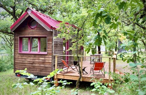 Lalbenque Ski Chalet | La Tiny house des Tisserins - sous les chênes