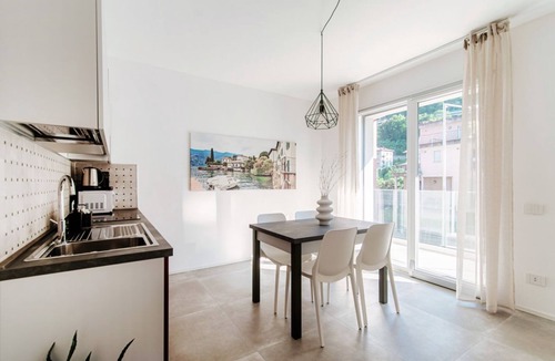 Como Apartment | Laglio: Bright two-room apartment with modern comforts on Lake Como