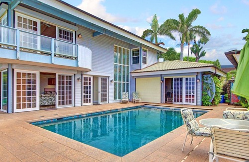 Historic Lahaina Front Street House | Lahaina Oceanfront Estates 7 bdms Walk to Lahaina