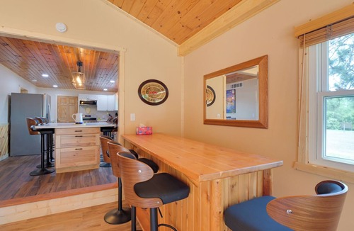 Minong House | Lake Access & Private Dock: Brand New Minong Home