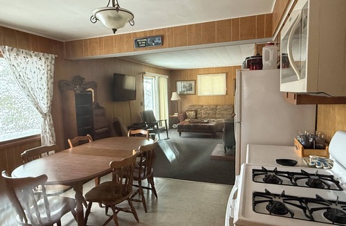 Hayward House | Lake Chippewa Flowage - Secluded patio, private home & dock, A/C, washer, dryer
