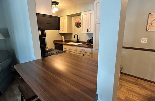 Eagle River Condo | Lake Forest Resort – Relax on a Pristine Sandy Beach in the Northwoods!