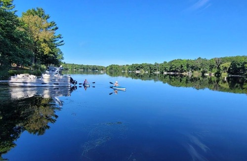 Wautoma Cottage | Lake home close to Nordic Mountain and area golf courses.