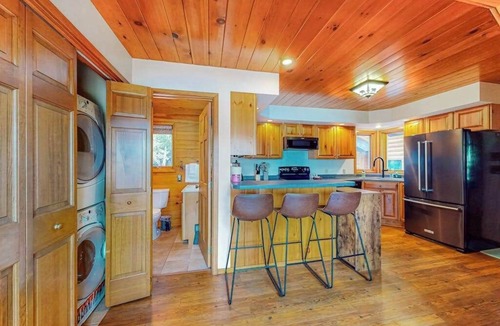 Lac du Flambeau House | Lake House on Little Crawling Stone Lake w/patio, docks, grill, firepit, & WIFI
