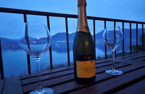 Oggebbio Apartment | Lake Maggiore Panoramic lake view & large balcony and pool | 2 bedrooms