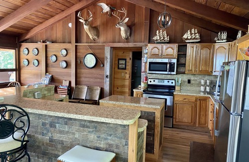 Nancy Cabin | Lake side Abode with a Spectacular year round View of the lake. 🌅