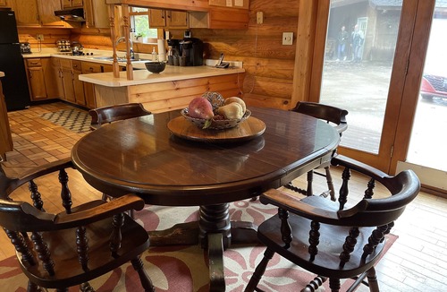 Christmas Cabin | Lake Superior Beachfront Cabin Private Sandy Beach & Grand Island Views