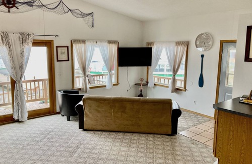 Munising Apartment | Lake Superior View ~ Convenient ~ In town