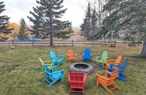 Tofte House | Lake View A-Frame Sauna, Firepit, near Lutsen