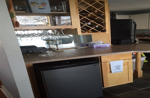Manitou Beach-Devils Lake Cottage | Lakefront home- all amenities & beautiful view. Updated beds/carpet/furniture