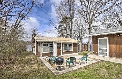 Rice Lake House | Lakefront 1930’s Log Cabin w/Dock & Fire Pit!