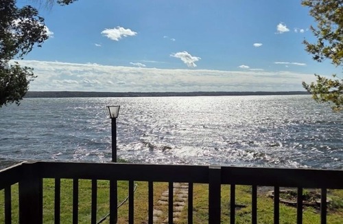 Long Beach Cabin | Lakefront 3-bedroom cabin with views from every room