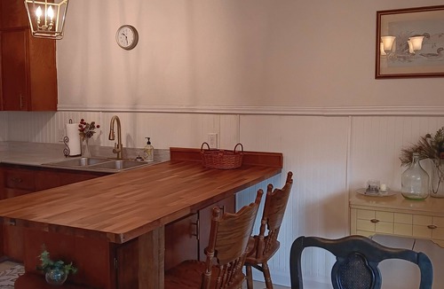 Scottsboro Cabin | Lakefront 3-bedroom 2 bath lodge with AC in charming Scottsboro boat launch view