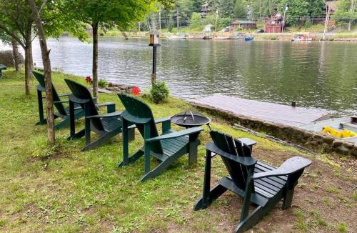 Saranac Lake House | Lakefront Adirondack Cabin - Dock - Canoe - 10 min to Lake Placid